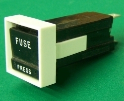 Square fuseholder & cover; all UREI Silver Face Units