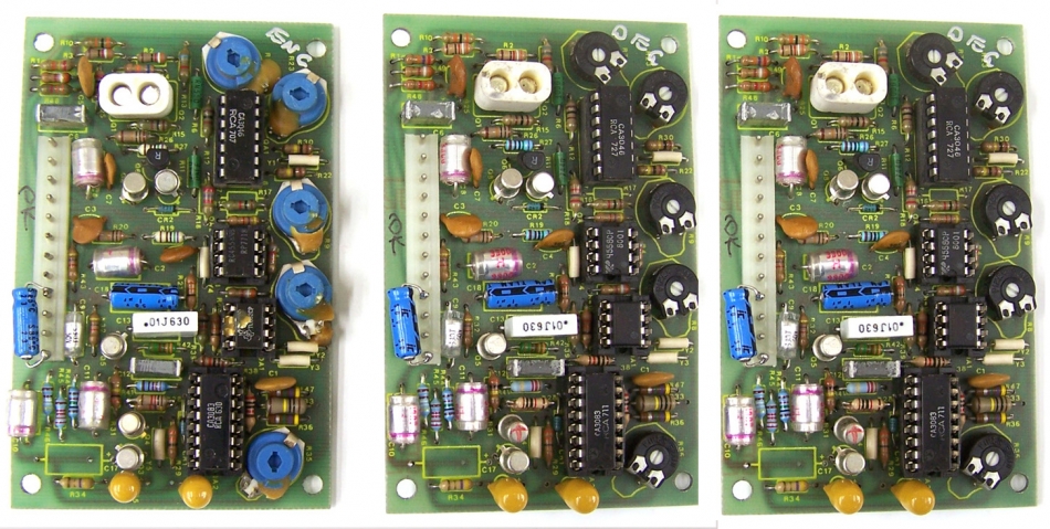 Set of THREE Recapped Refurb'd Calibrated dbx 303 Cards For Eventide