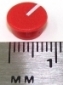 CAP-9-RED-L Red Collet Knob Cap With White Line for dbx and other gear parts