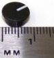 CAP-9-BLK-L Black Collet Knob Cap With White Line for dbx and other gear parts