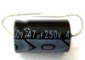 47UF 250V 105C Axial Electrolytic Capacitor