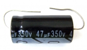 New MIEC 47UF 350V 105C Axial Electrolytic Capacitor