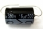 16UF 500V 105C New Axial Electrolytic Capacitor