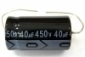 40UF 450V 105C New Axial Electrolytic Capacitor