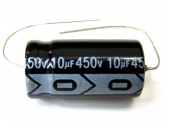 New MIEC 10UF 450V 105C Axial Electrolytic Capacitor