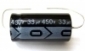 33UF 450V 105C Axial Electrolytic Capacitor