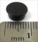 CAP-9-BLK-P Black 9mm Collet Knob Cap With No Line for SSL and other gear parts
