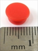 Red 9mm Collet Knob Cap With No Line for SSL and other gear parts CAP-9-RED-P. K2-21