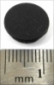 CAP-13-BLK-P Black Collet Knob Cap With No Line for pro audio gear parts