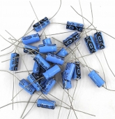 Lot of 26 New Xicon 100UF 35V 85C Axial Electrolytic Capacitors. CE