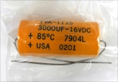 NOS Sprague Atom TVA-1175 3000UF 16VDC Electrolytic Capacitor. CV