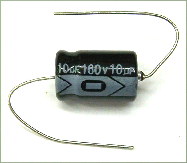 10uF 160V  Electrolytic Capacitor 105C 
