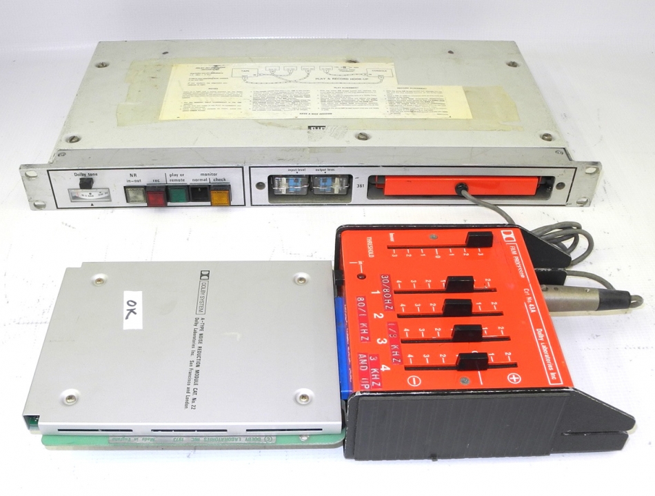 Complete Dolby CAT 43 Noise Reduction System For Hiss Hum Noise Clean Up  Etc.
