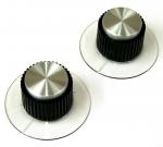 Two New Exact Replacement Input Output Knobs for UA UREI 1176LN. UI