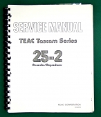 Tascam Model 25-2 Recorder / Reproducer Service Manual