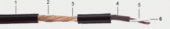 Gotham 10421 GAC-2 V1 Ultraflexible 2-conductor microphone cable with improved mechanical noise performance