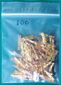 100 New Elco EDAC Crimp Type Pins for 56 90 120 Etc. E6