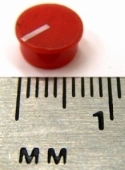 Red 8mm Collet Knob Cap With White Line for SSL and other gear parts CAP-8-RED-L. K2-20