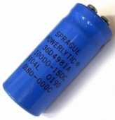 NOS Sprague Powerlytic 36D4981A 10000VDC  15VDC Can Capacitor FF