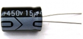 New MIEC 15UF 450V 105C Radial Electrolytic Capacitor