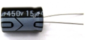 New MIEC 15UF 450V 105C Radial Electrolytic Capacitor