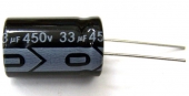 New MIEC 33UF 450V 105C Radial Electrolytic Capacitor