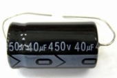 New MIEC 40UF 450V 105C New Axial Electrolytic Capacitor