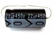 New MIEC 22UF 450V 105C Axial Electrolytic Capacitor