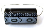 New MIEC 30UF 500V 105C New Axial Electrolytic Capacitor