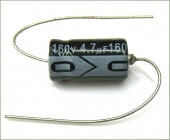 New MIEC 4.7UF 160V 105C Axial Electrolytic Capacitors