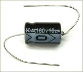 New MIEC 10UF 160V 105C Axial Electrolytic Capacitor