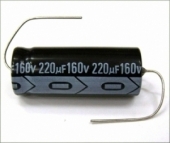 New MIEC 220UF 160V 105C Axial Electrolytic Capacitor