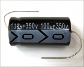 New MIEC 100UF 350V 105C Axial Electrolytic Capacitor