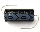 New MIEC 47UF 450V 105C Axial Electrolytic Capacitor