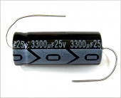 New MIEC 3300UF 25V 105C Axial Electrolytic Capacitor