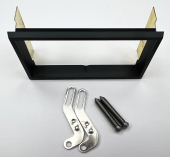 New Meter Bezel Mount For Modutec VU Meters, For Black Face UREI and UA 1176LN, LA3, LA4. UL