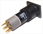 New EAO 01-421-036 2 Pole Normally Open Momentary Rectangular Switch. ES