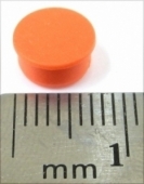 Orange 8mm Collet Knob Cap With No Line for SSL and other gear parts CAP-8-ORG-P. K2-19