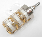 Elma 04-3133 3-Pole Gold Rotary Switch 2-24 Positions For Neve Trident Etc. SE