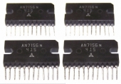 FOUR Pieces Unused NOS AN7156 IC, Guaranteed Good. SA