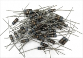 Lot Of 50 NOS Vintage 68 Ohm 1 Watt Carbon Composition Resistors RE