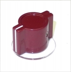 New Elma Burgundy Marconi Type Skirted Knob For Neve 1073 1080 1081 Etc. KM