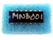 NOS Panasonic MN3001 Dual 512 Stage Analog BBD Bucket Brigade IC, Guaranteed. B111