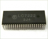 One New NOS LC7222 IC, guaranteed