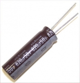 Qty 12 Nichicon 820UF 50V 105C Electrolytic Capacitors CE