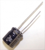 Qty 25 Panasonic 470UF 10V 105C Electrolytic Capacitors CE