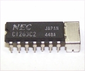 THREE pieces of unused NOS NEC C1263C2 power amp IC, perfect new condition