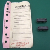 TWO NOS Ampex SN15846N RTL 2 Input NAND Gate AP