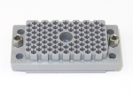 New EDAC Elco Gray 90 pin Female Connector W/Fixed Nut. E3
