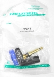 New Bagged Neutrik NP2X-B 1/4" Gold TRS Black Shell Connector. CQ